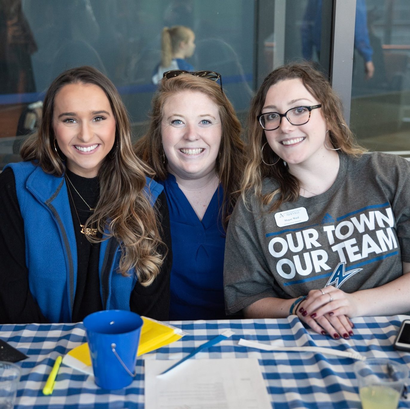 Day of Giving Logo with Trees and Mountains
