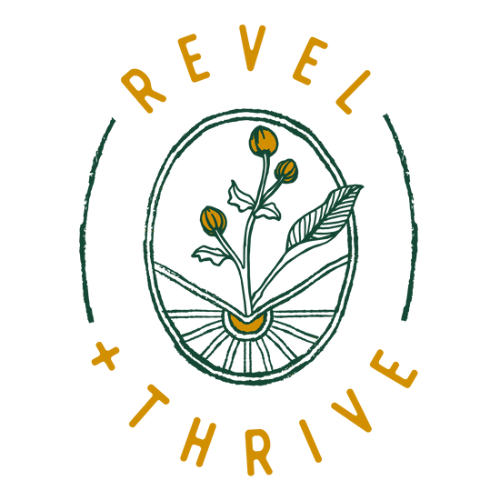 Revel and Thrive logo