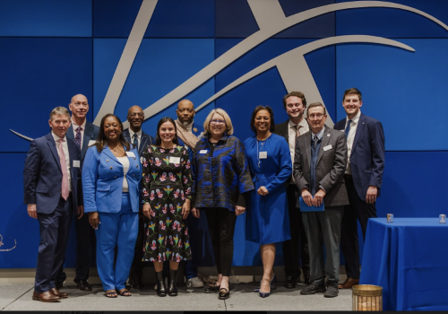 Group Photo at the Alumni Award Dinner